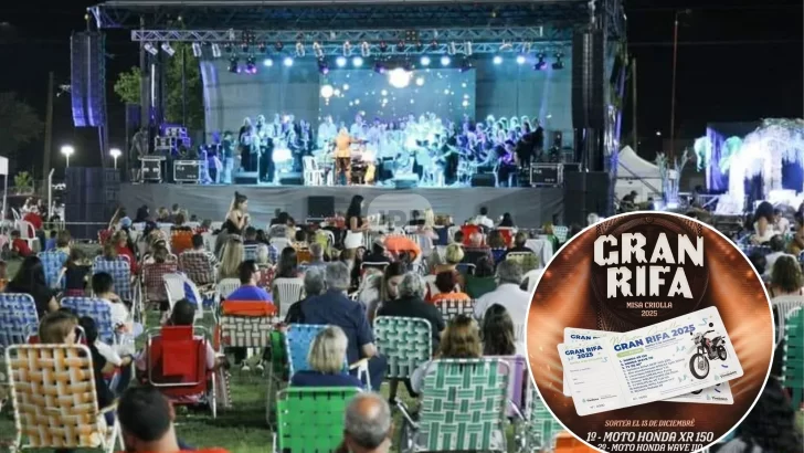 Timbúes lanzó la Gran Rifa Misa Criolla en apoyo a las instituciones locales