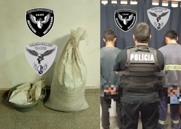 Dos hombres fueron sorprendidos boquilleando un camión en Puerto San Martín Dos hombres fueron sorprendidos boquilleando un camión en Puerto San Martín