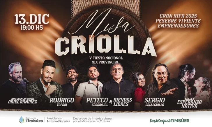 “Tenés que vivirlo al menos una vez”: Timbúes se prepara para su gran fiesta de la Misa Criolla “Tenés que vivirlo al menos una vez”: Timbúes se prepara para su gran fiesta de la Misa Criolla