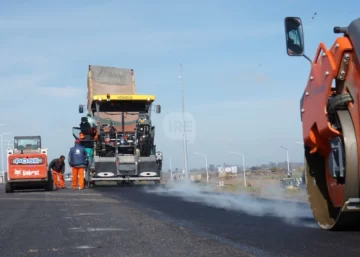 La autopista sigue en obra: $85 mil millones para extender el tercer carril hasta Timbúes