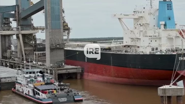 Con una cosecha récord, Timbúes concreta el primer envío de trigo argentino a China Con una cosecha récord, Timbúes concreta el primer envío de trigo argentino a China