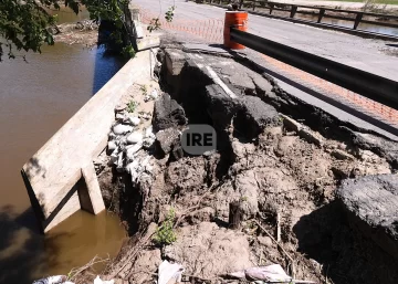 Obras urgentes en la ex Ruta 9: Vialidad Nacional avanza en la reparación del puente sobre el Carcarañá