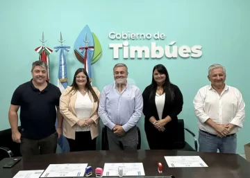 Timbúes renovó autoridades: Antonio Fiorenza inicia un nuevo mandato al frente de la Comuna