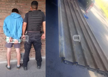 Tres delincuentes robaron chapas de una empresa de Puerto y uno terminó detenido Tres delincuentes robaron chapas de una empresa de Puerto y uno terminó detenido