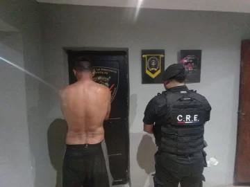Detuvieron a un hombre que ingresó semidesnudo a una iglesia en construcción en San Lorenzo