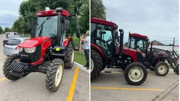 Puerto Gaboto refuerza su parque automotor con la incorporación de un nuevo tractor Puerto Gaboto refuerza su parque automotor con la incorporación de un nuevo tractor