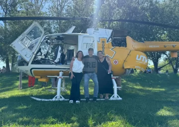 Maciel realizó un operativo sanitario aéreo para Ámbar y María Emilia: “Esperé años que llegue este día” Maciel realizó un operativo sanitario aéreo para Ámbar y María Emilia: “Esperé años que llegue este día”