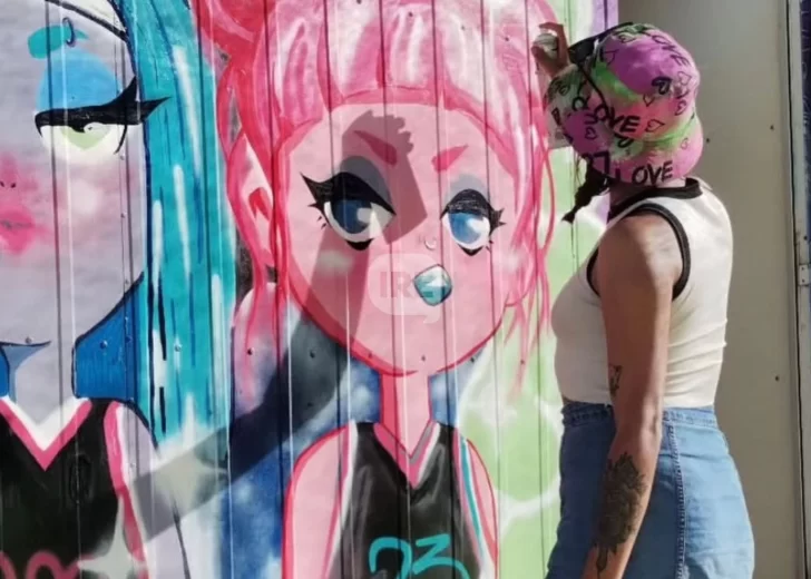 Fin de semana a puro color: Puerto invita  a un taller de muralismo para cerrar el año