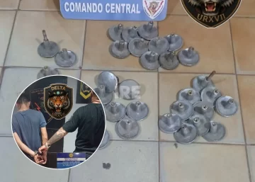 Robaba placas del cementerio de San Lorenzo y fue detenido Robaba placas del cementerio de San Lorenzo y fue detenido