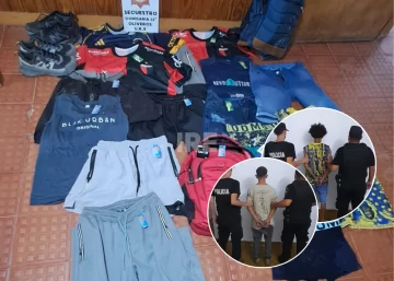 Ropa robada, mochilas y un escondite junto al río: Así cayeron dos hombres en Oliveros Ropa robada, mochilas y un escondite junto al río: Así cayeron dos hombres en Oliveros