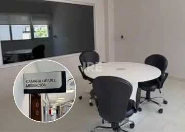 San Lorenzo estrenó su primera Cámara Gesell en los nuevos Tribunales San Lorenzo estrenó su primera Cámara Gesell en los nuevos Tribunales