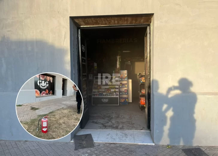 Una falla eléctrica provocó un principio de incendio en un comercio de Timbúes Una falla eléctrica provocó un principio de incendio en un comercio de Timbúes