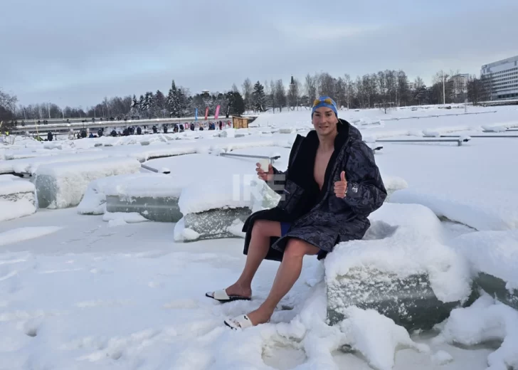 Mauricio Mc Cormick, el nadador de Beltrán que quedó entre los 10 mejores del Mundial de natación en aguas heladas Mauricio Mc Cormick, el nadador de Beltrán que quedó entre los 10 mejores del Mundial de natación en aguas heladas