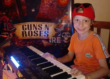 Talento regional: Con solo 7 años, Enki da sus primeros pasos en la música de la mano de su papá Talento regional: Con solo 7 años, Enki da sus primeros pasos en la música de la mano de su papá