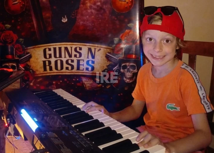 Talento regional: Con solo 7 años, Enki da sus primeros pasos en la música de la mano de su papá Talento regional: Con solo 7 años, Enki da sus primeros pasos en la música de la mano de su papá