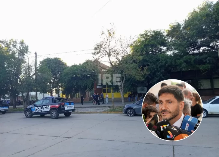 Tras el ataque en una escuela, Pullaro ordenó un despliegue urgente en San Cristóbal Tras el ataque en una escuela, Pullaro ordenó un despliegue urgente en San Cristóbal