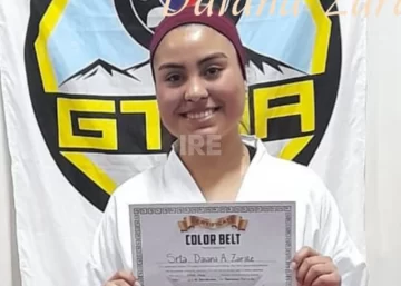 La campeona de Barrancas: Daiana Zárate arrasó en el Sudamericano de taekwondo La campeona de Barrancas: Daiana Zárate arrasó en el Sudamericano de taekwondo