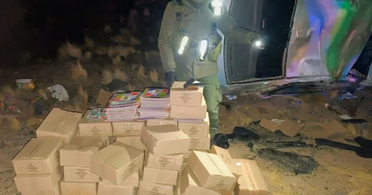Un conductor borracho evadió un control, volcó y descubrieron que contrabandeaba álbumes y figuritas del Mundial 2026 Un conductor borracho evadió un control, volcó y descubrieron que contrabandeaba álbumes y figuritas del Mundial 2026