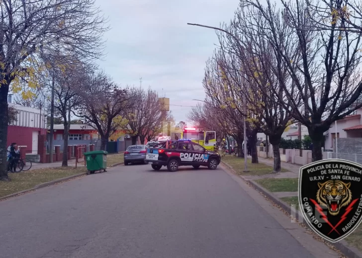 Se incendió una habitación de una casa en San Genaro al intentar prender una estufa a leña Se incendió una habitación de una casa en San Genaro al intentar prender una estufa a leña