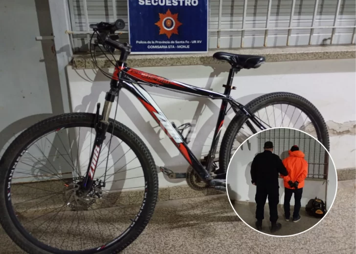 Robo en segundos y fuga fallida: Sustrajo una bicicleta en San Genaro y fue detenido en Monje Robo en segundos y fuga fallida: Sustrajo una bicicleta en San Genaro y fue detenido en Monje