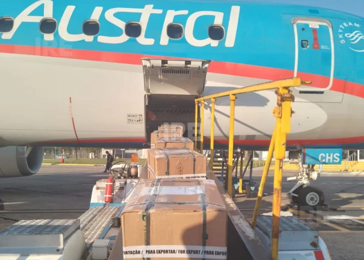 Una Pyme santafesina exportó fermentos lácteos a Paraguay desde el Aeropuerto de Sauce Viejo Una Pyme santafesina exportó fermentos lácteos a Paraguay desde el Aeropuerto de Sauce Viejo