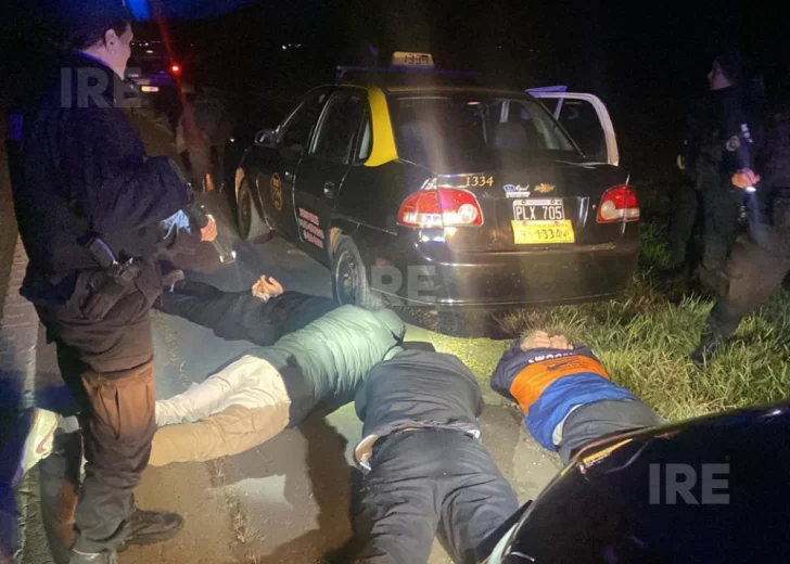 Intento de entradera y fuga: Cuatro detenidos tras una intensa persecución en Villa Eloísa Intento de entradera y fuga: Cuatro detenidos tras una intensa persecución en Villa Eloísa