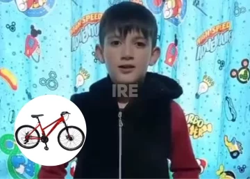 Le robaron la bici afuera de su casa en Díaz y se sumó al reto viral para que se la devuelvan Le robaron la bici afuera de su casa en Díaz y se sumó al reto viral para que se la devuelvan