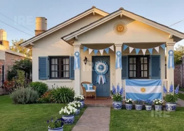 Pueblo Andino se viste de patria: La comuna premiará los frentes mejor decorados con los colores argentinos Pueblo Andino se viste de patria: La comuna premiará los frentes mejor decorados con los colores argentinos