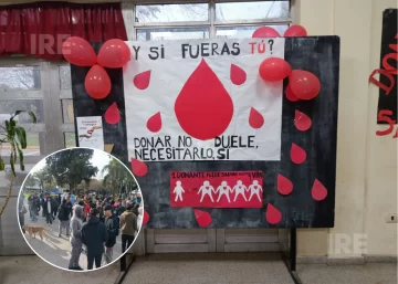 “Llevalo en la sangre”: Una campaña que lleva más de una década promoviendo la donación en Puerto San Martín “Llevalo en la sangre”: Una campaña que lleva más de una década promoviendo la donación en Puerto San Martín
