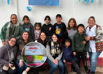 Un regalo que llegó al corazón: Alumnos de una escuela rural sorprendieron al equipo del SAMCo Barrancas Un regalo que llegó al corazón: Alumnos de una escuela rural sorprendieron al equipo del SAMCo Barrancas